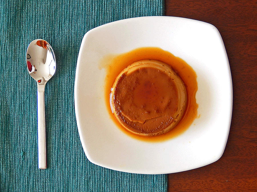 Flan de caramelo